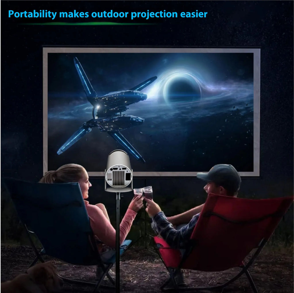 HY300 Pro Mini Projector – Portable Home Theater Projector for Movies, Gaming & Entertainment